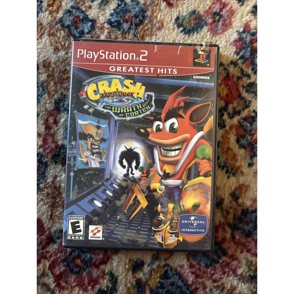 Crash Bandicoot the Wrath of Corter Sony PlayStation 2